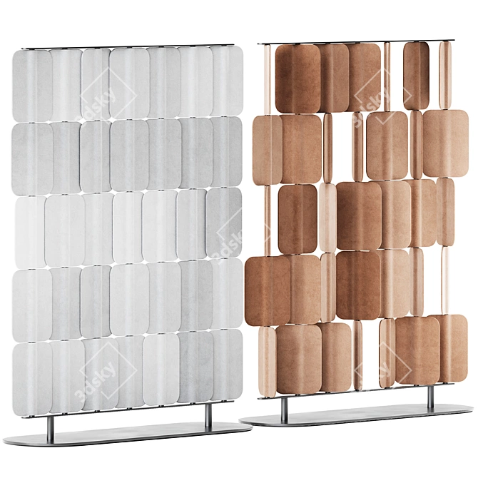 True Design Acoustic Divider PA1215 3D model image 2