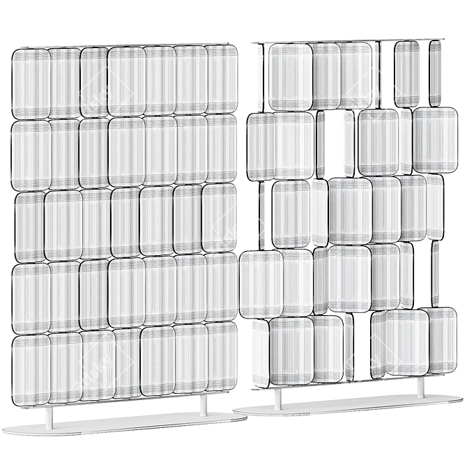 True Design Acoustic Divider PA1215 3D model image 6