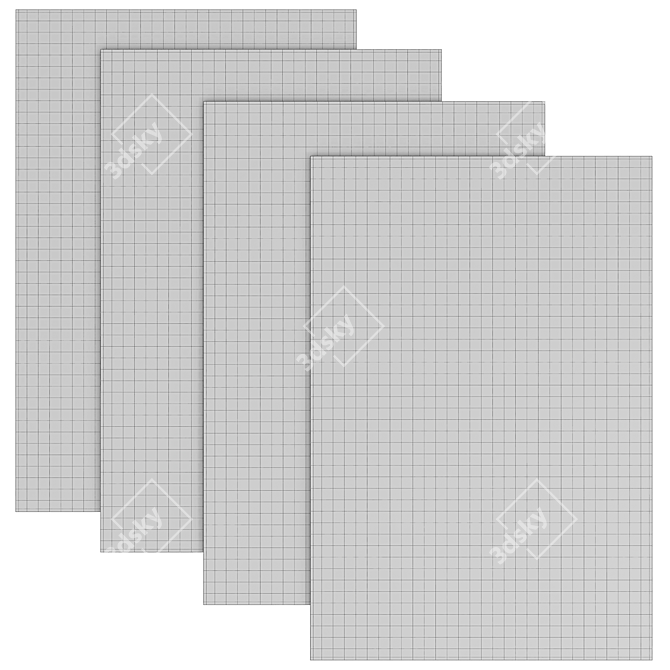 Artistic Carpets for Amazon Interior 3D model image 3