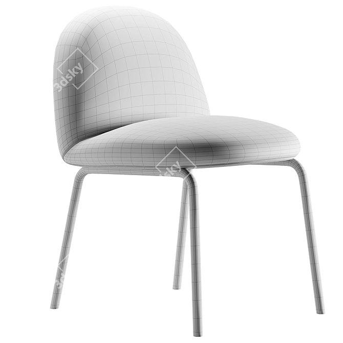 Sleek TERRA Chair - Modern Design 3D model image 4