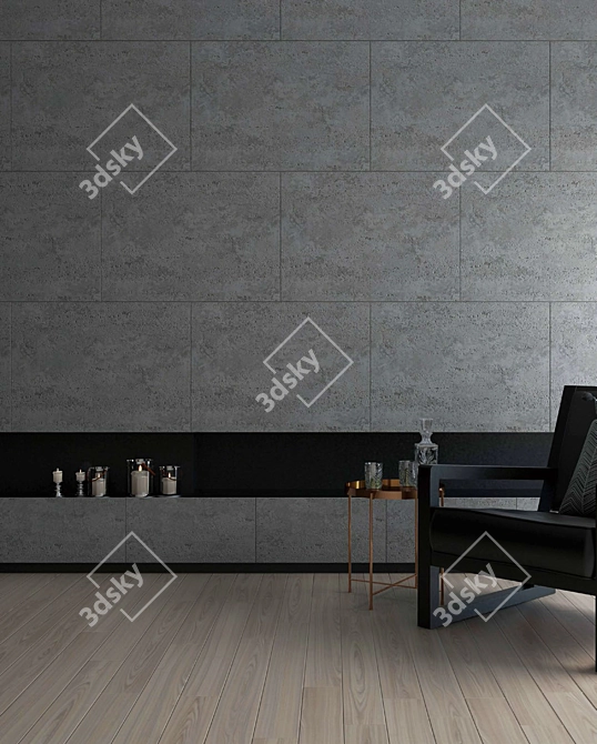 Korean Imported Decowall Panels 3D model image 2