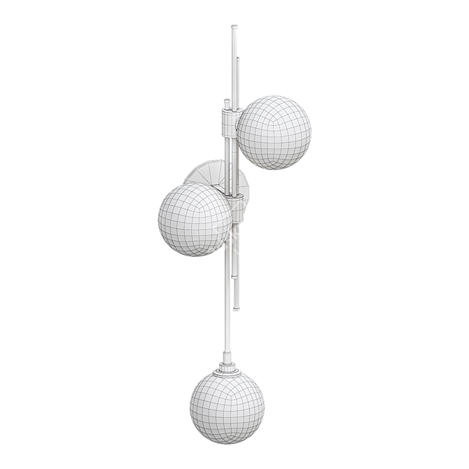 ImperiumLoft Green Wall Lamp 3D model image 3