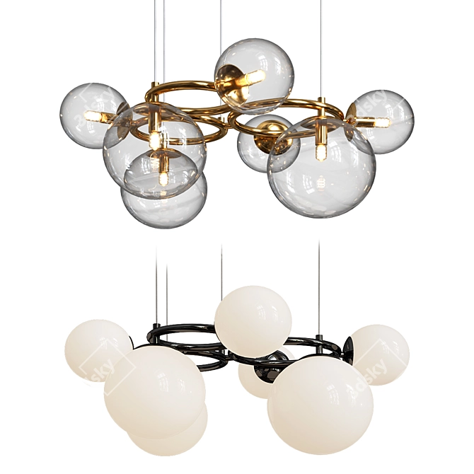 Poldi Collection Pendant Lighting Sets 3D model image 3