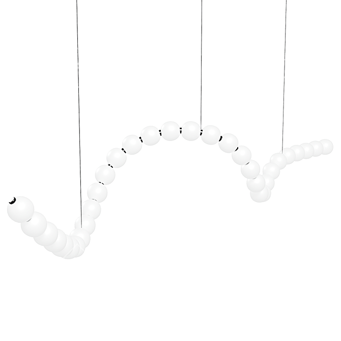 Pearl Nova Light Pendant 3D model image 2