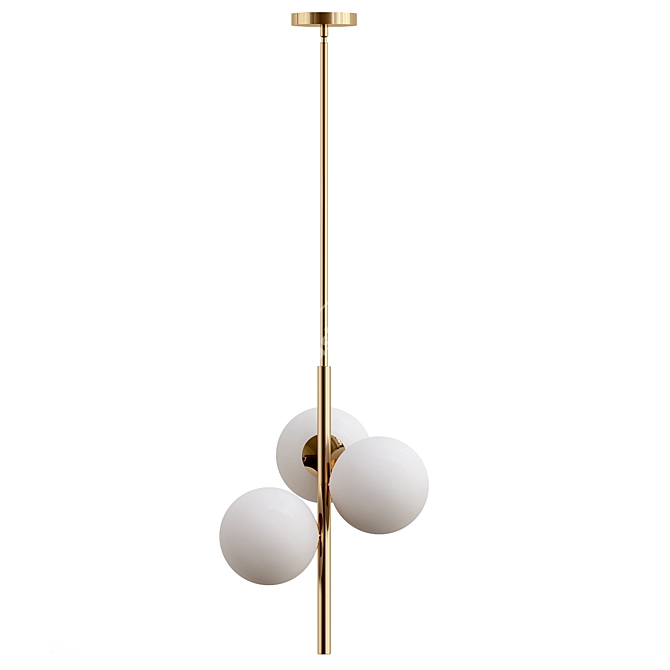 Rina Modern Lighting Fixture 3D model image 1