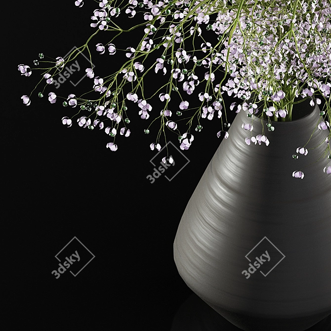 Corona Render Vases Bouquet 3ds Max 2016 FBX 3D model image 2