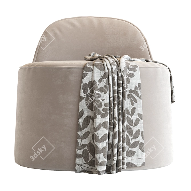 Baxter Nina 2016 Modern Sofa 3D model image 3