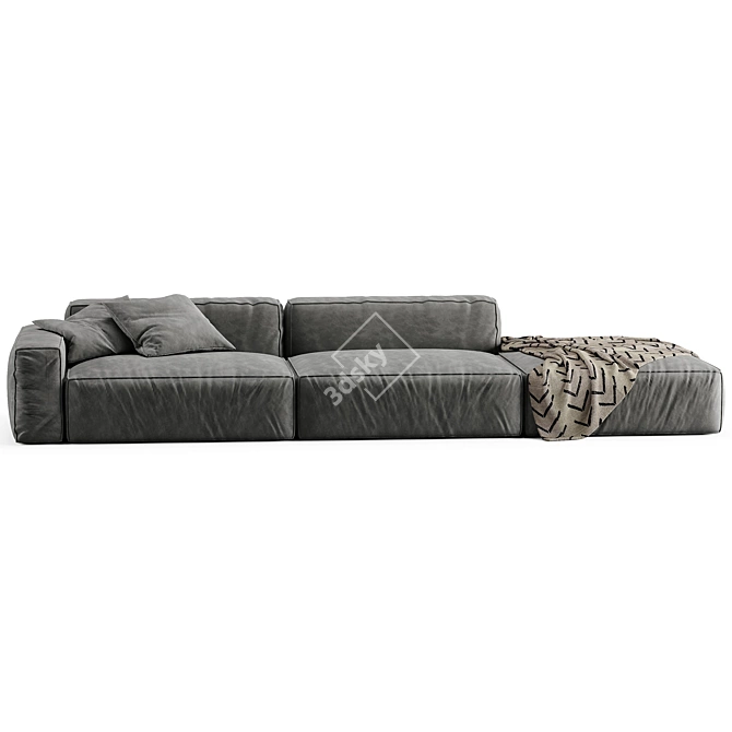 Modern Neo Lounge Sofa 2015 3D model image 3