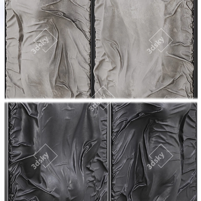 Customizable Wall Hanging Panel 3D model image 5