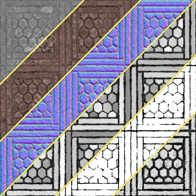  Brick Texture Collection | 4K 3D model image 3