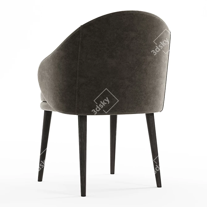 Luxury Dining Armchair | Modern Design 3D model image 5