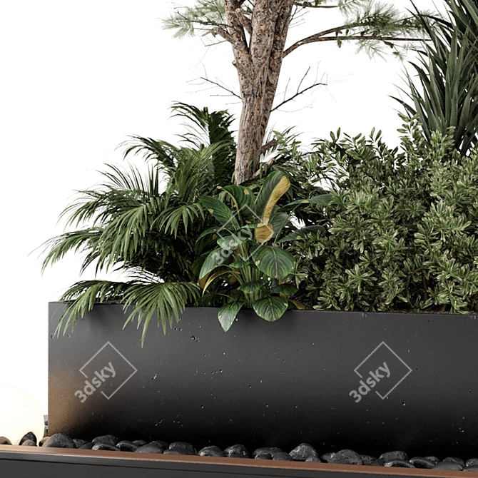 2015 Backyard Landscape Set 1254 3D model image 4