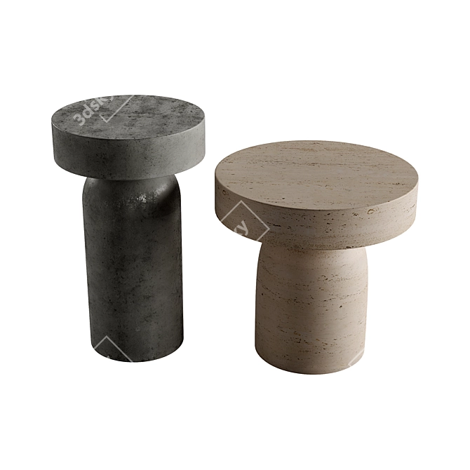 Francis | Lema Round Coffee Table 3D model image 5