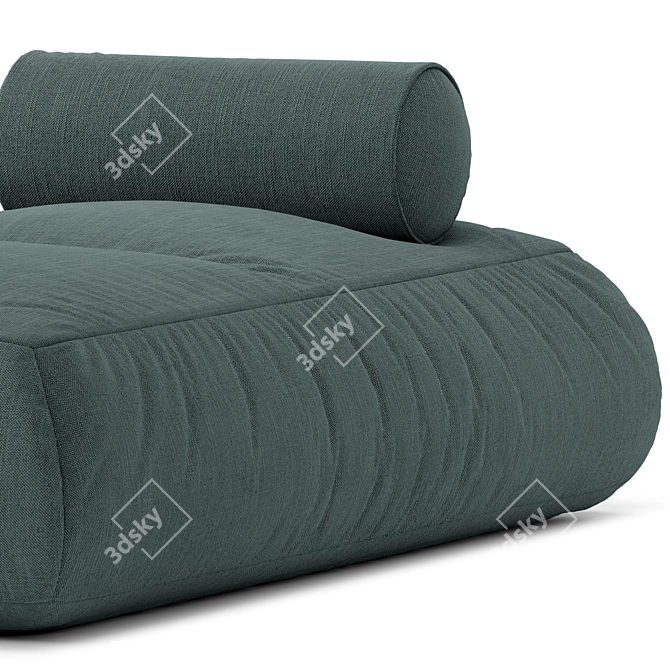 Modern Island Chaise by Gart 3D model image 5