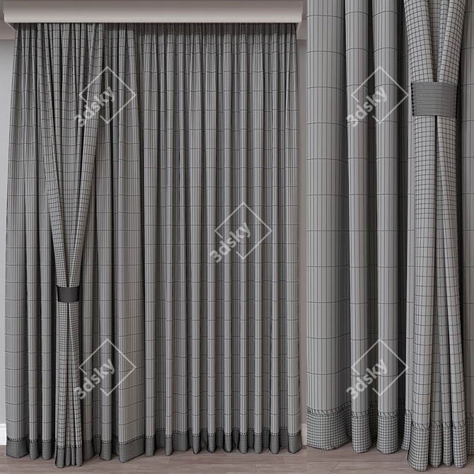 Versatile Curtain 65031 Polys 3D model image 4