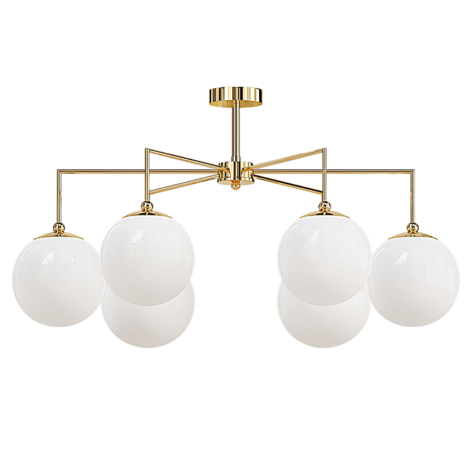  Modern Favourite Undine Chandelier 3D model image 1
