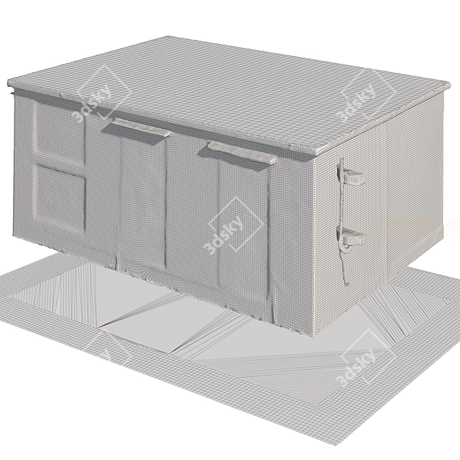 Electric Transformer Shack 3D model image 7