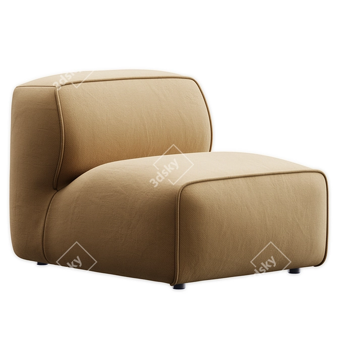 BoConcept Carmo Modern Sofa Design 3D model image 3