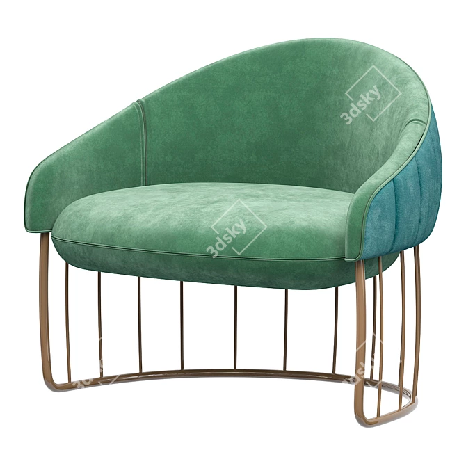 Sancal Tonella Chair: Hotel Elegance 3D model image 1