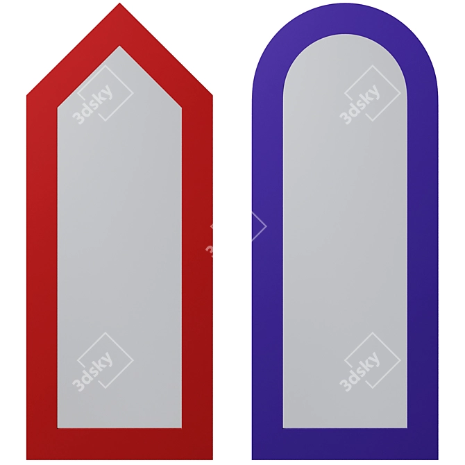 Enchanting Kids Mirrors Collection 3D model image 6