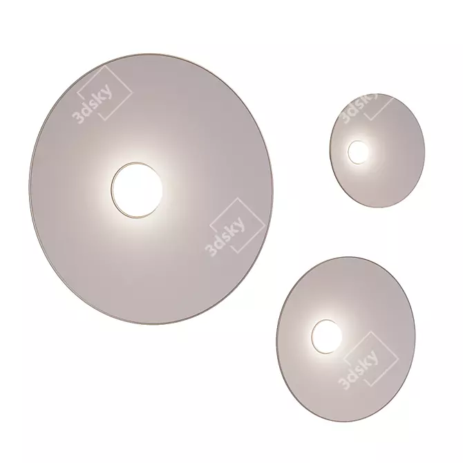 Contardi Asia Wall Lights 3D model image 1