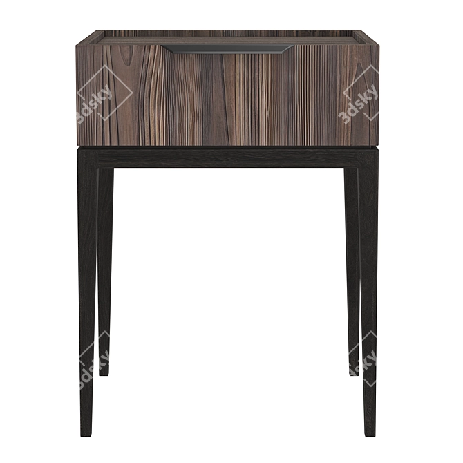 Metropolitan Esperia Bedside Table 3D model image 2