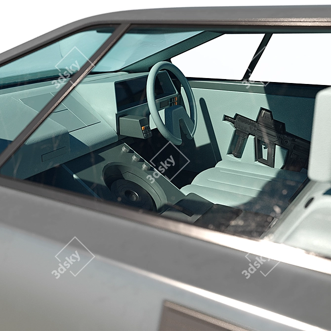 Lotus Esprit S3 1981 3D Model 3D model image 6