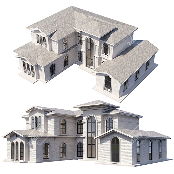 Title: Vintage Home Charm 3D model image 8