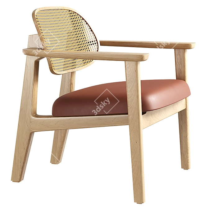 Modern Titus Lounge Chair Set 3D model image 3