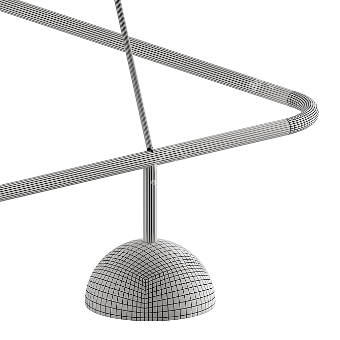 Glamourous Cupolina Pendant Lamp 3D model image 5