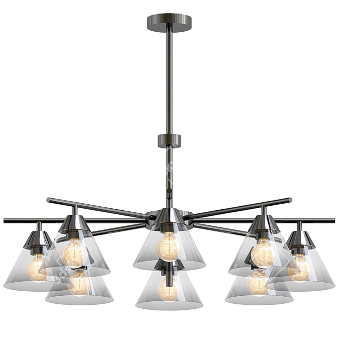 Designer Lamp "Chisa" 3Ds Max 3D model image 1