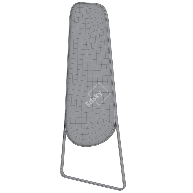 Modern Heylo Floor Mirror by Kare Design 3D model image 3