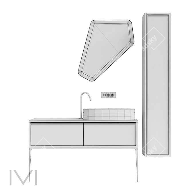 Vivomobili Loft Collection Furniture 3D model image 2