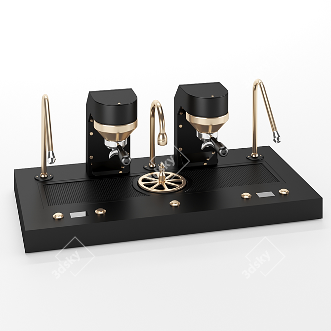 Sleek Mavam Espresso Machine 3D model image 3