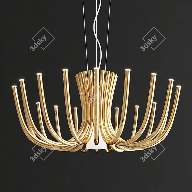 Stardust SO Pendant Light Collection 3D model image 2