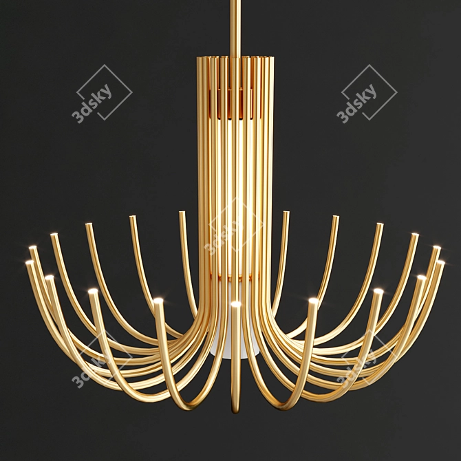 Stardust SO Pendant Light Collection 3D model image 3