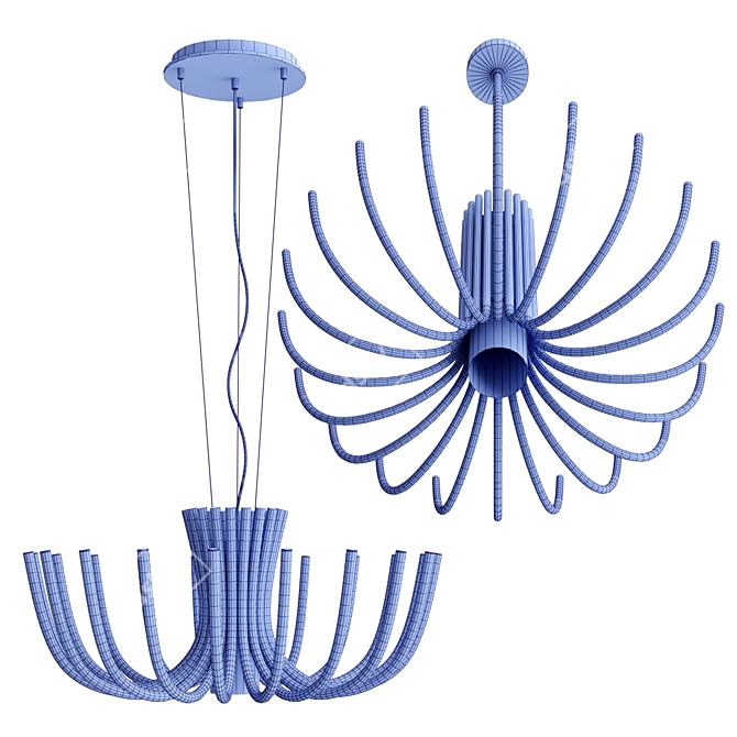 Stardust SO Pendant Light Collection 3D model image 5