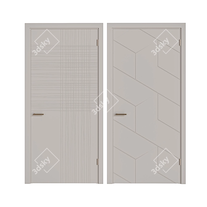 Sofia PHANTOM Set1 Door: 2000mm×800mm 3D model image 1