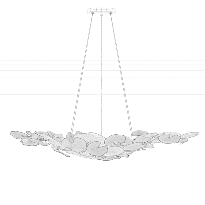 
"Branch-Style Luxury Chandelier: NYMPHEA Vetvi Store 3D model image 6