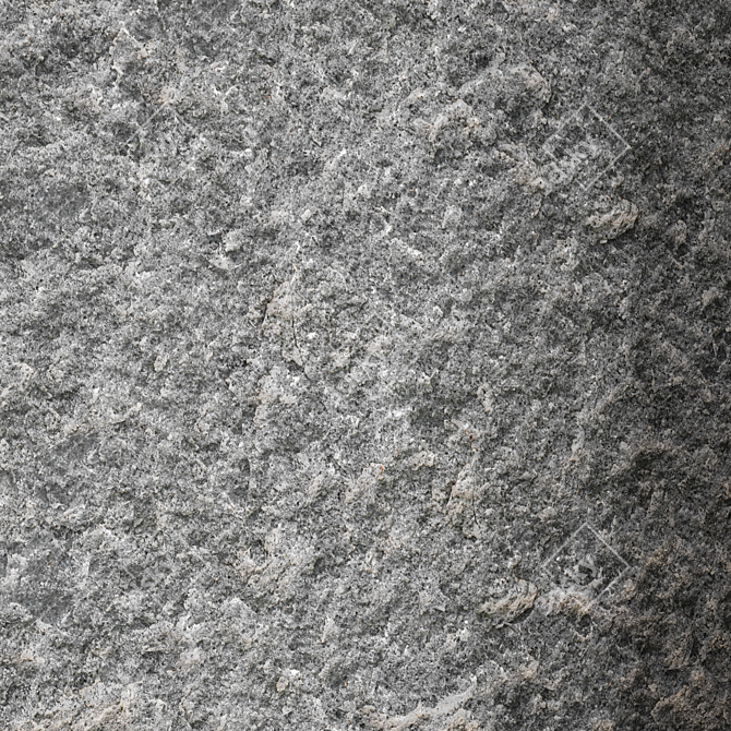 Seamless Stone Material Texture Kit 3D model image 2