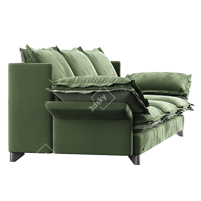 Elegant Grand Sofaclub Couch 3D model image 3