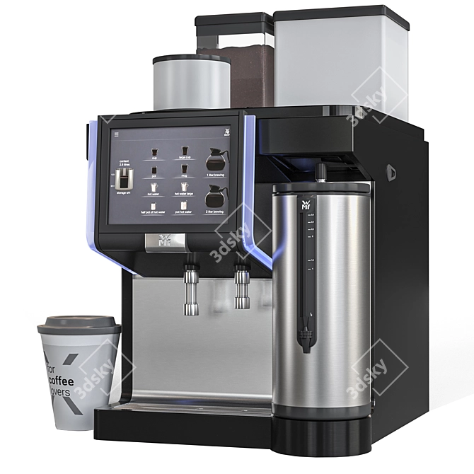 WMF 9000 Coffee Master 3D model image 2