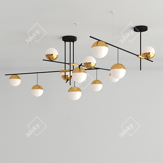 Modern Design Lamp Technum 3D model image 2