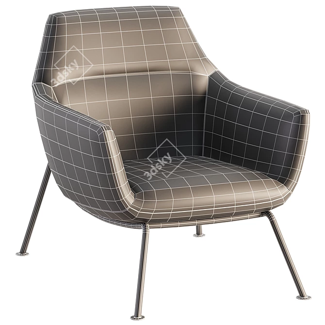 Avante Soft Mocha Armchair | 3D Model 3D model image 6