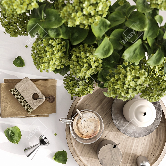 Premium Kitchen Accessory Set: 3D-ready 3D model image 2