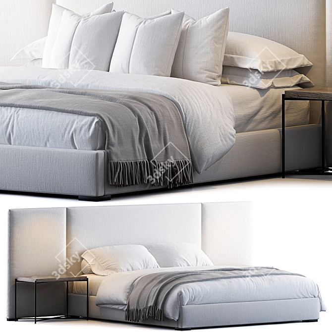 Title: Modena Bed at Restoration Hardware 3D model image 1