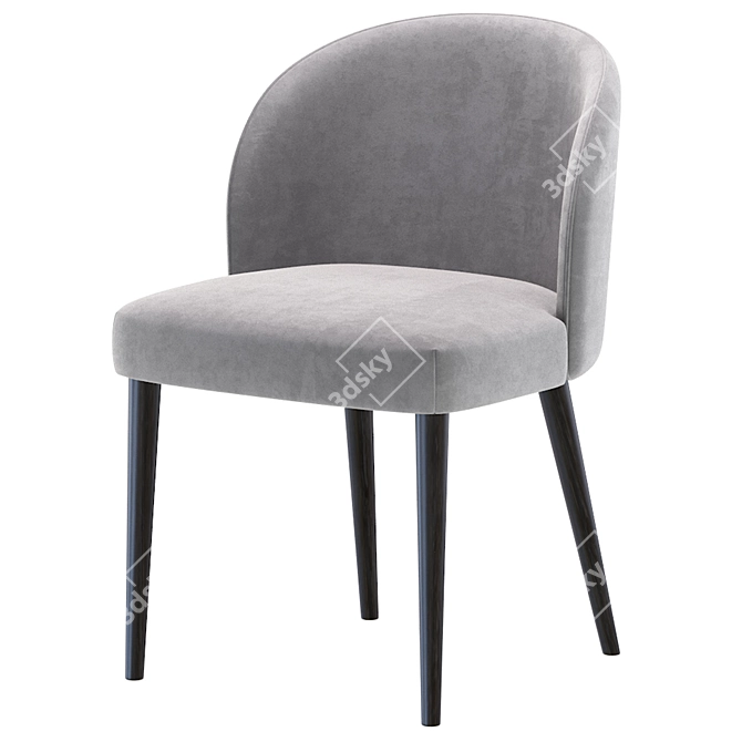 Elegant Ashvill Chair by Cazarina 3D model image 3