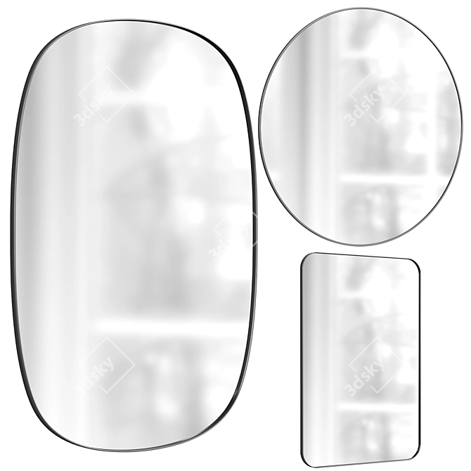Elegant Reflective SAMI, GLENCOE, GALLEGOS 3D model image 1