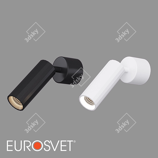 Eurosvet LED Wall Light Arris 3D model image 1