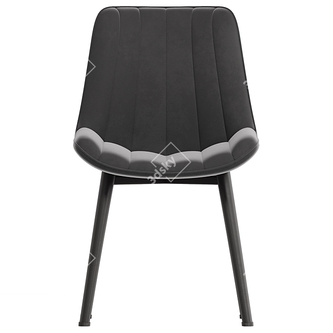 Elegant Anant Chair Set 3D model image 2
